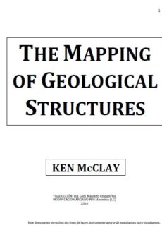 The mapping of geological structures, Ken McClay.